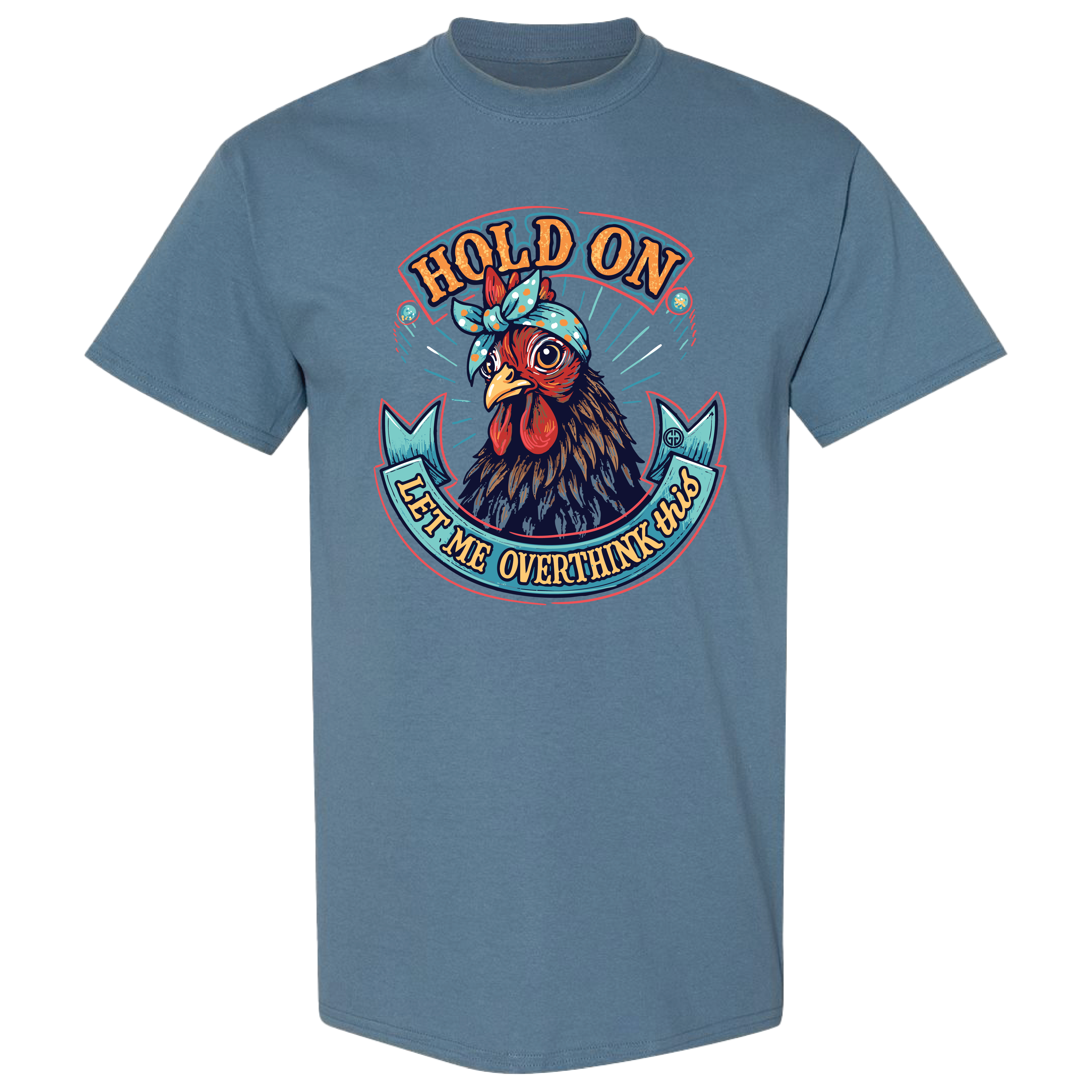 GGO-2786 Chicken Overthink-Indigo