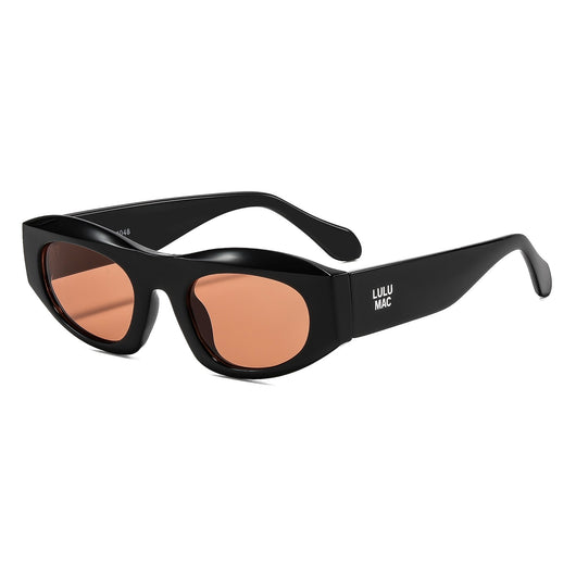 LM-SG-1048 Caroline Black w/pink lens Sunglasses