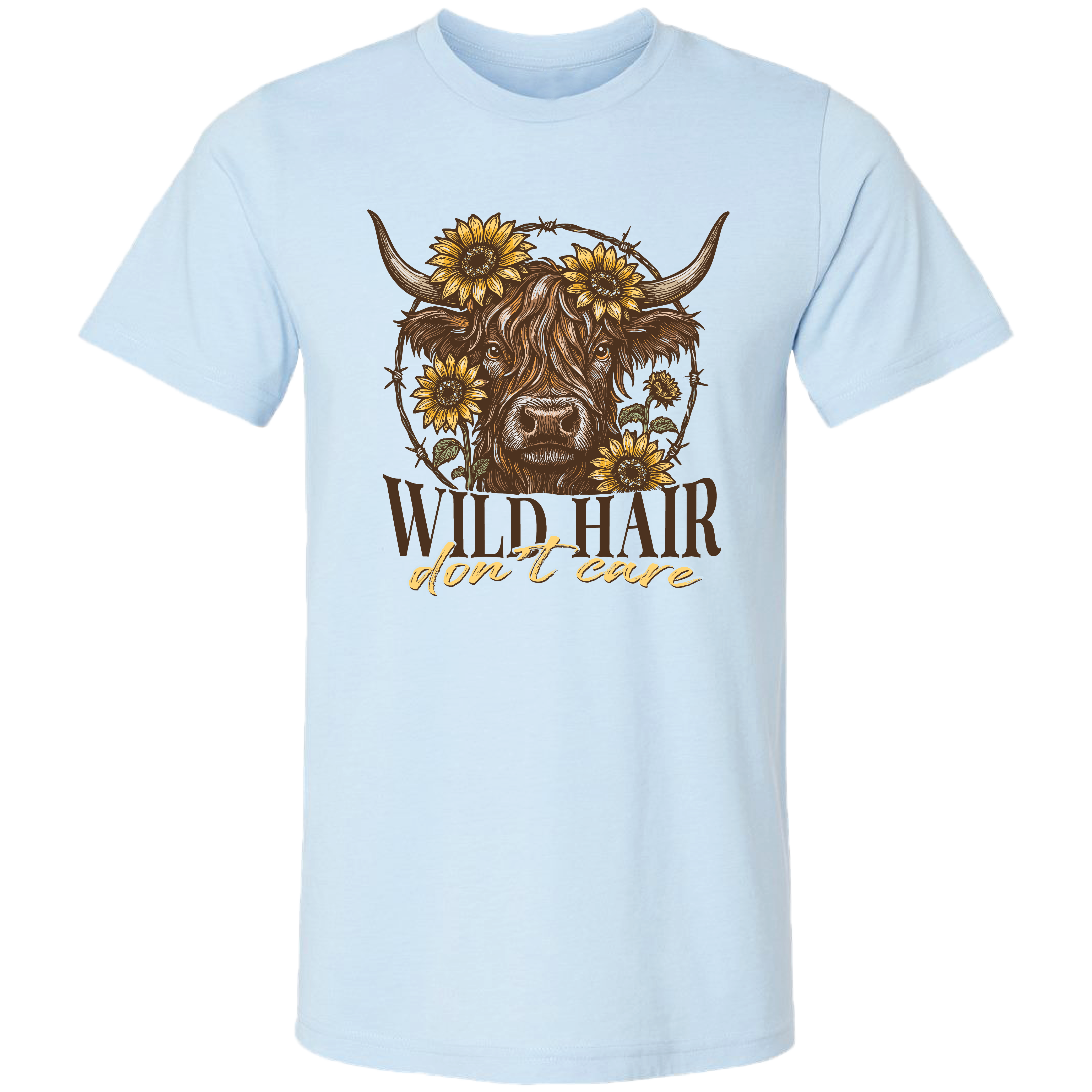 LM-206 Wild Hair Heather Baby Blue