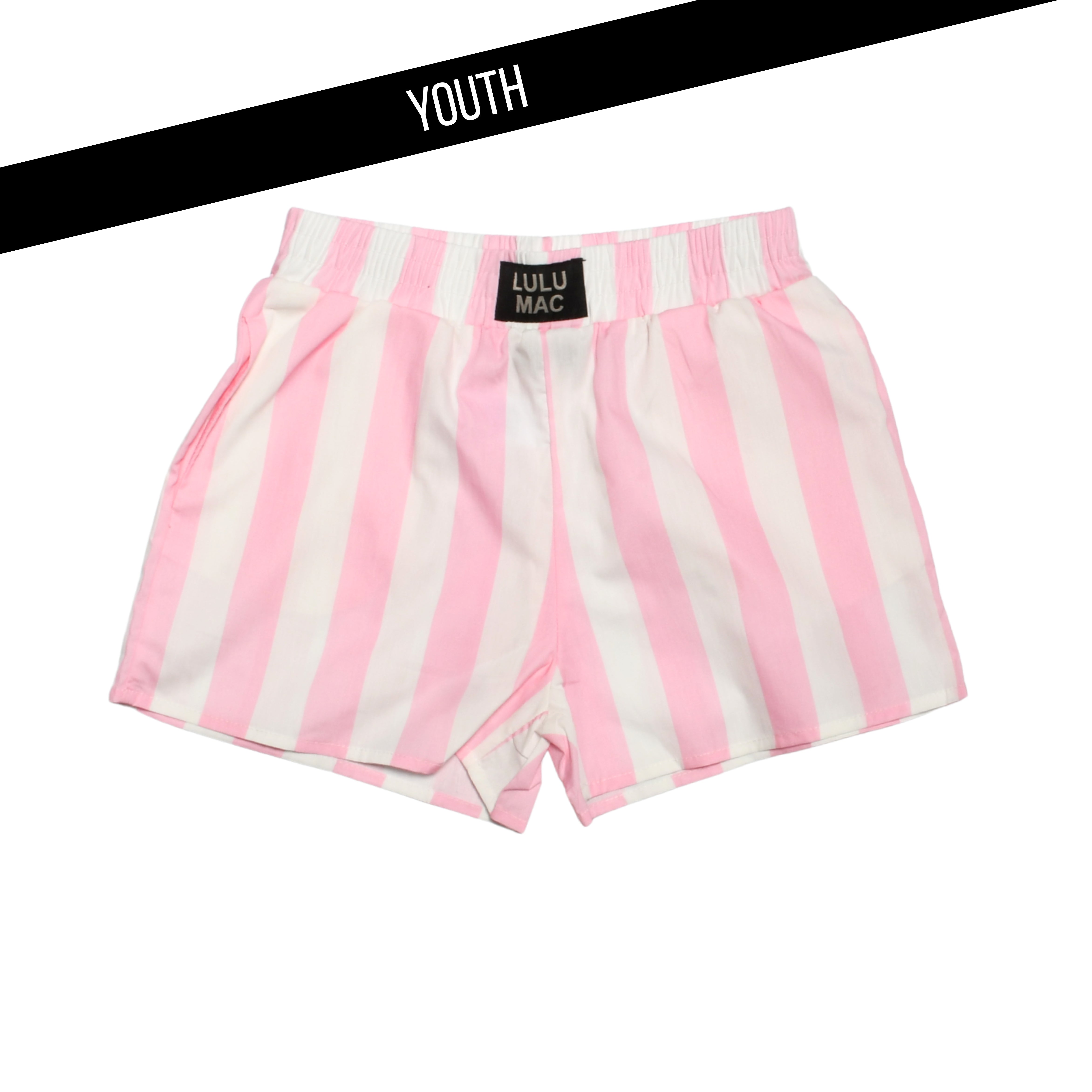 KDBX-DBS LIGHT PINK DARBY KIDS SHORTS