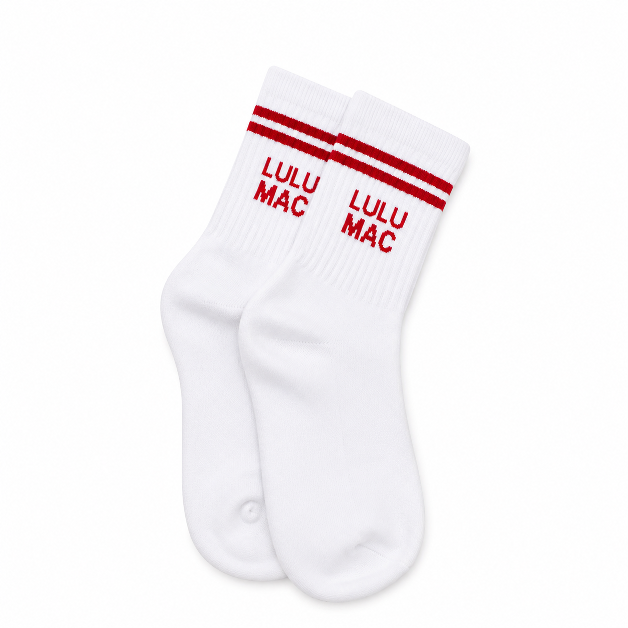 LM-SO-1001 Lulu Mac Socks Single Pair - RED