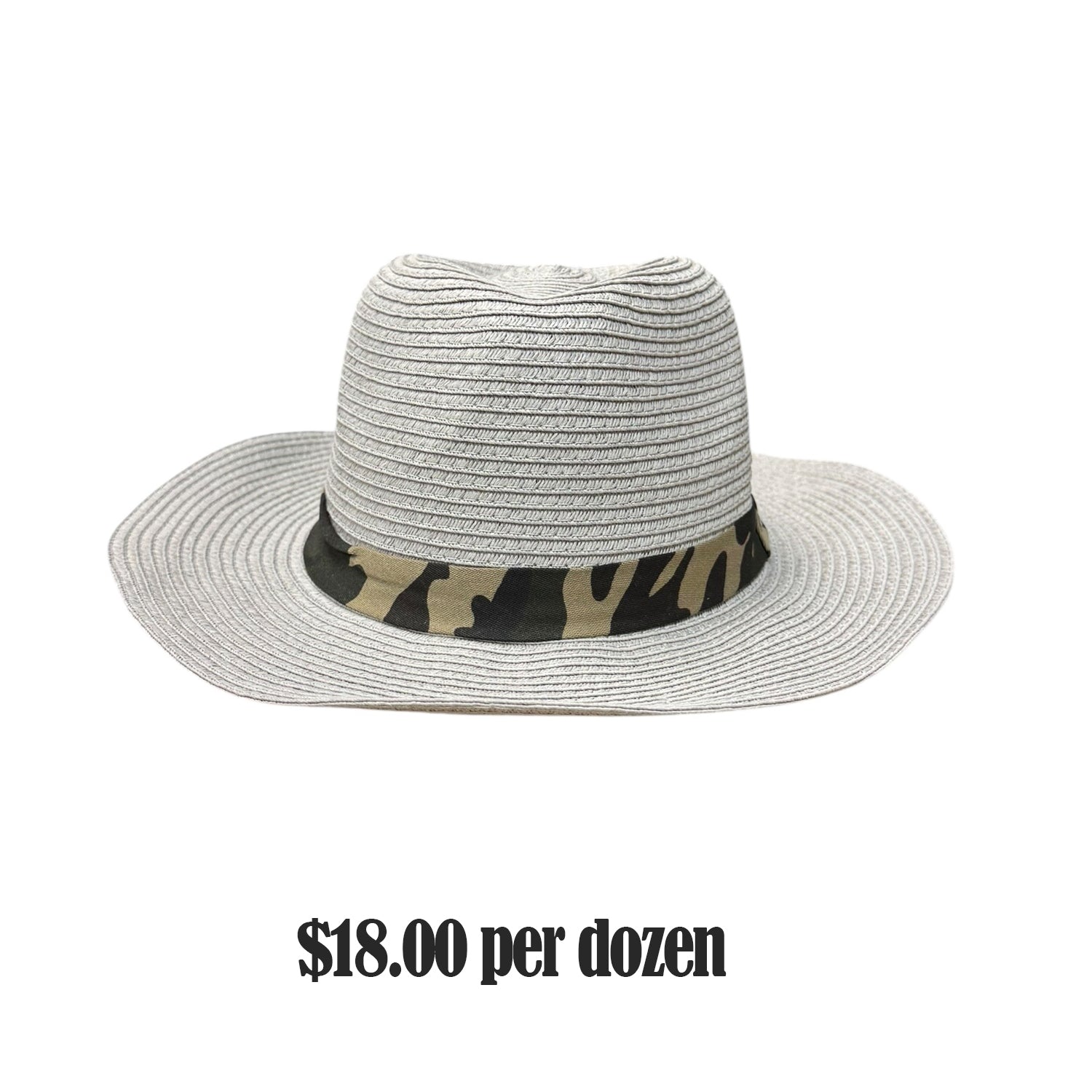 DA-106 BEACH HAT WITH CAMO GREY