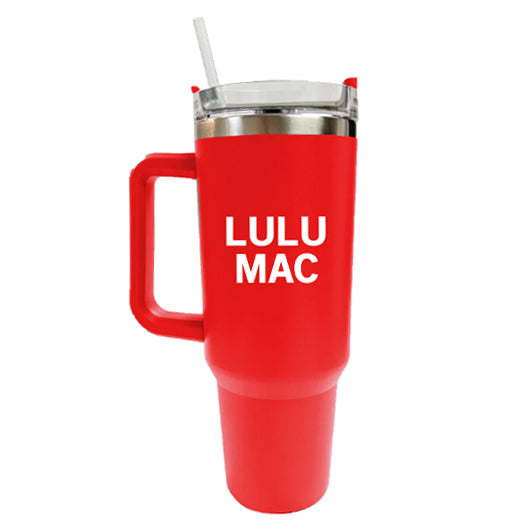 SC-4412-LM Morgan Tumbler Red with White Logo
