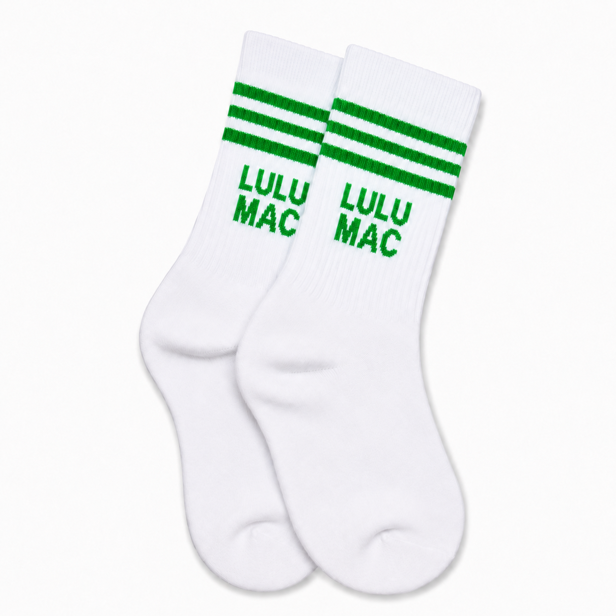 LM-SO-1001 Lulu Mac Socks Single Pair - LIME