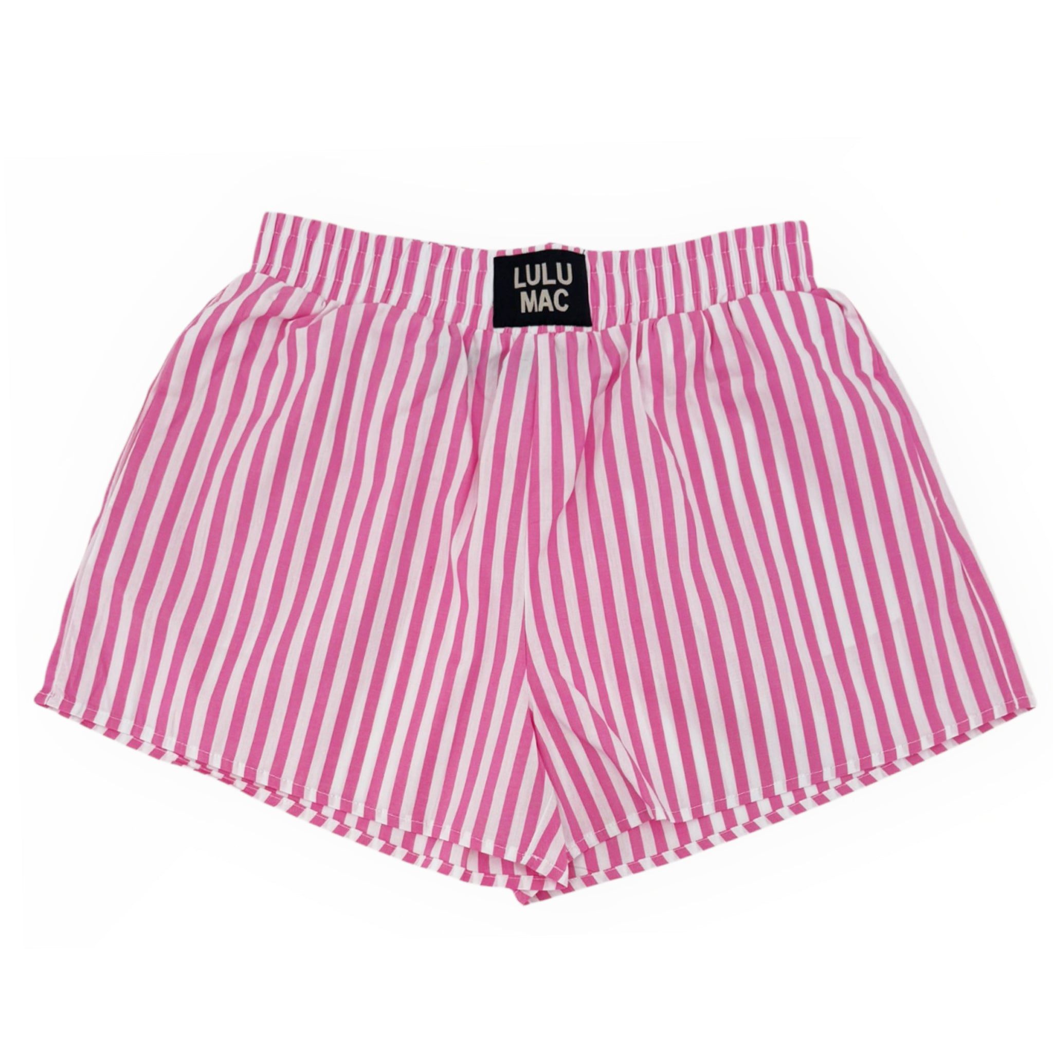 BXST- PINK STRIPED BOXER SHORT