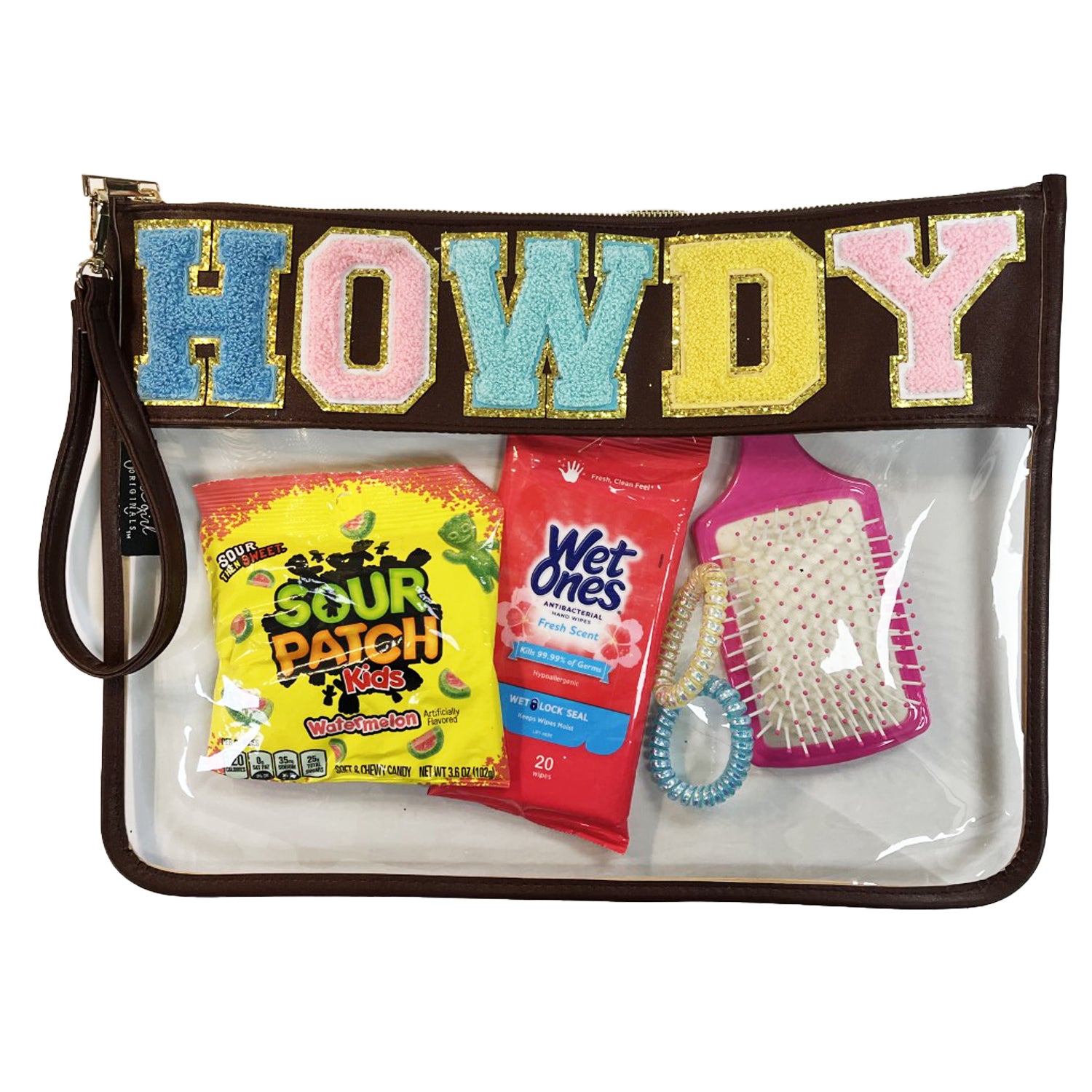 CP-1217 Howdy Brown Candy Bag