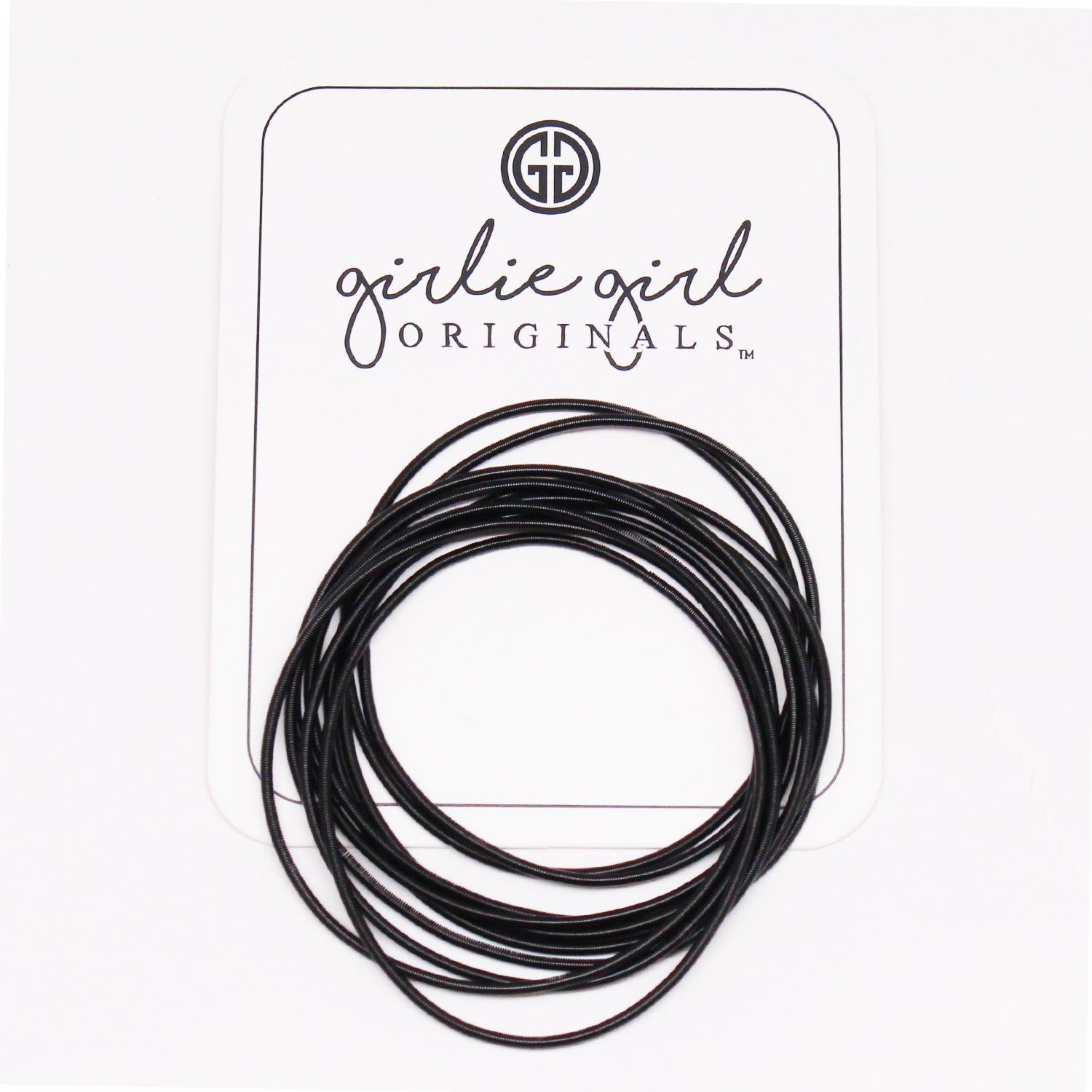 GB-4271 Guitar Strings Bracelet-Black