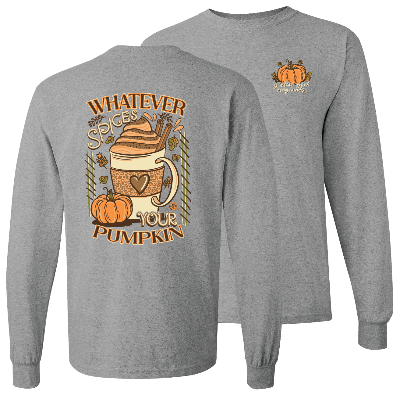 2563 Spices Your Pumpkin LS-Sports Grey