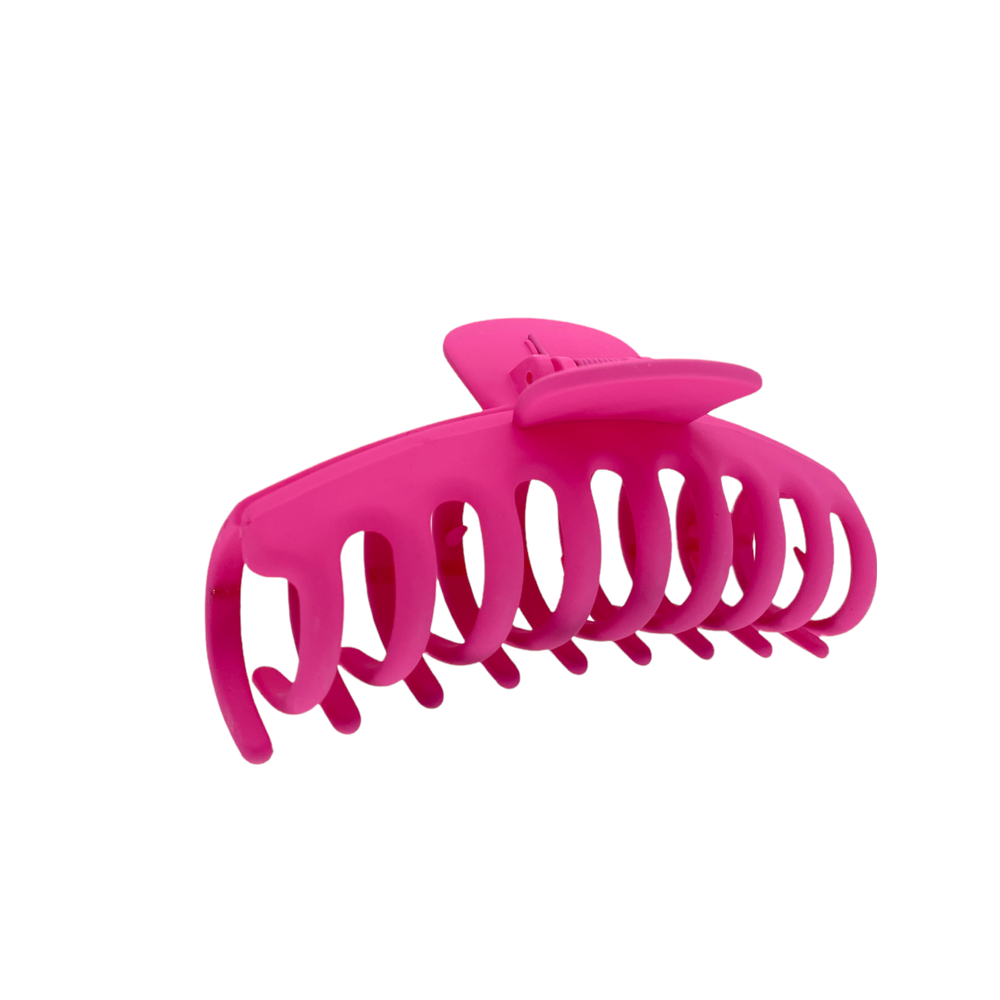 HCO-13S Oval Hair Clip-Hot Pink 11S