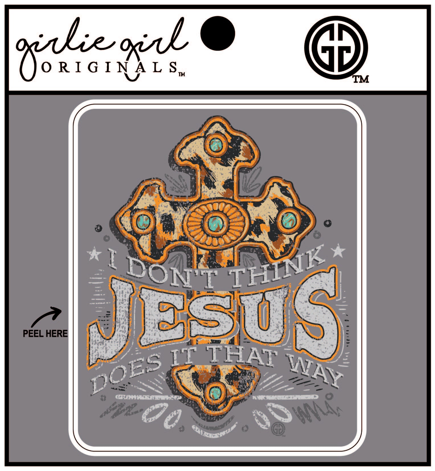 Decal/Sticker Jesus That Way-2524