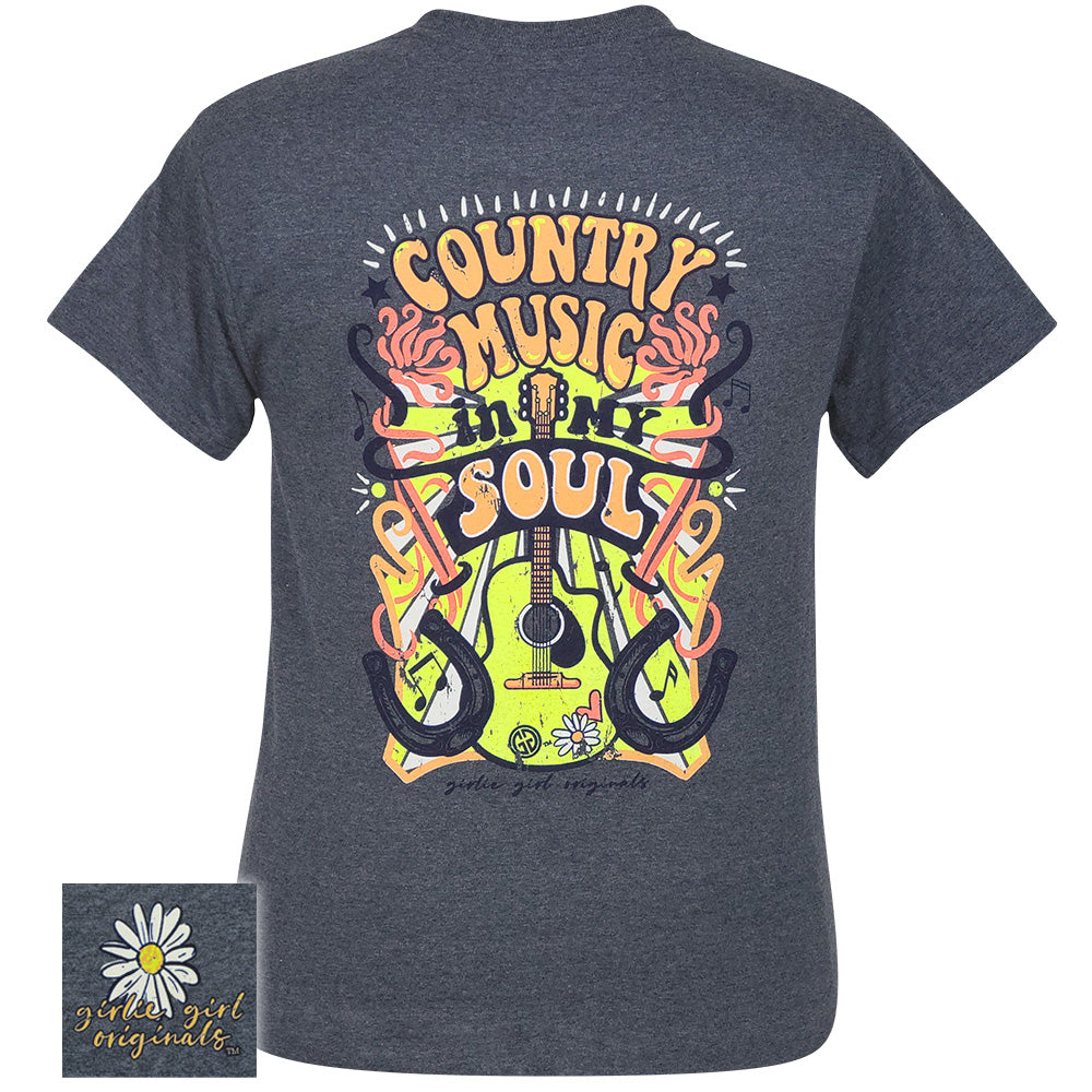 Country Music Heather Navy SS-2462