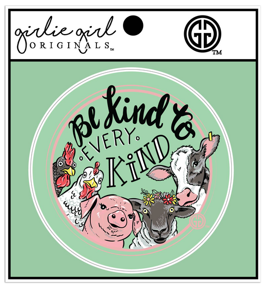 Decal/Sticker Be Kind 2455