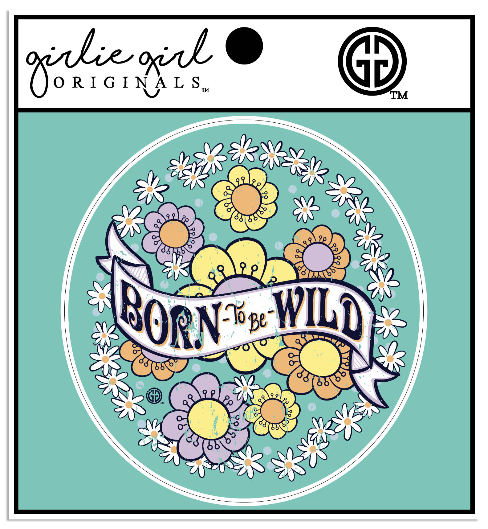 Decal/Sticker Born Wild 2480