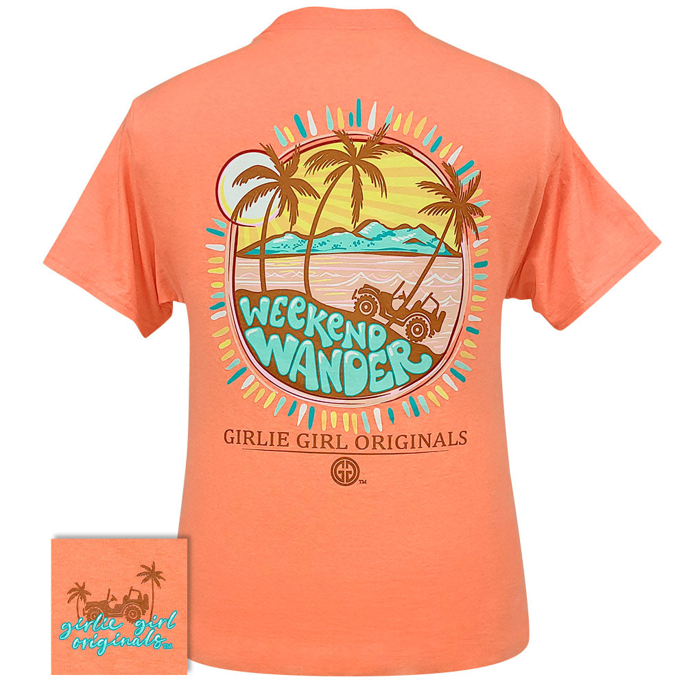 2532 Weekend Wander SS-Retro Heather Coral