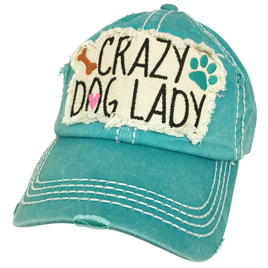 KBV-1189 Crazy Dog Lady Turq
