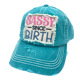 KBV-1415 Sassy Since Birth Turquoise