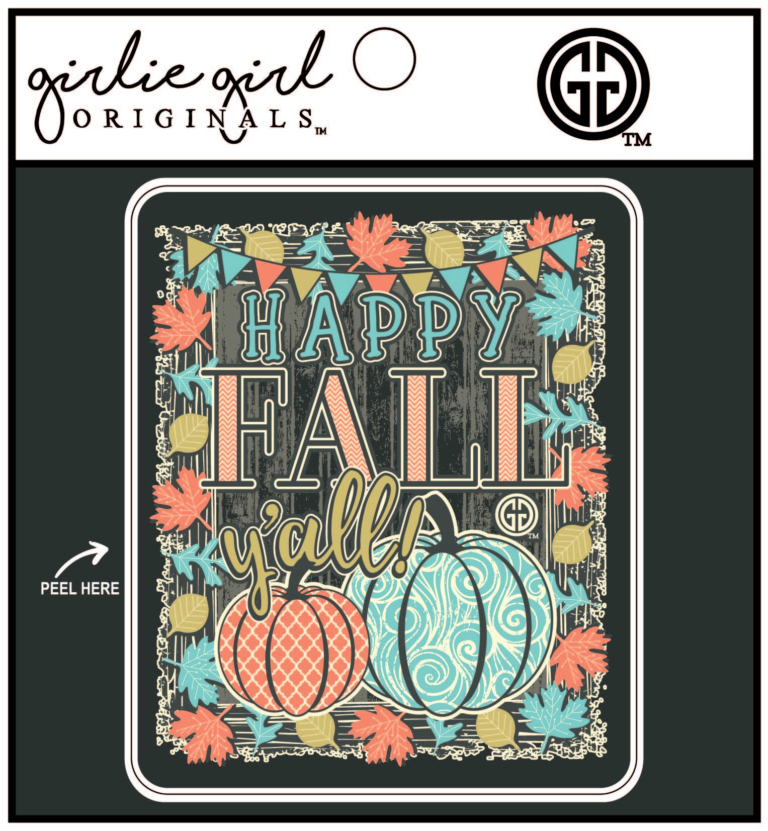 Decal/Sticker Happy Fall Y'all