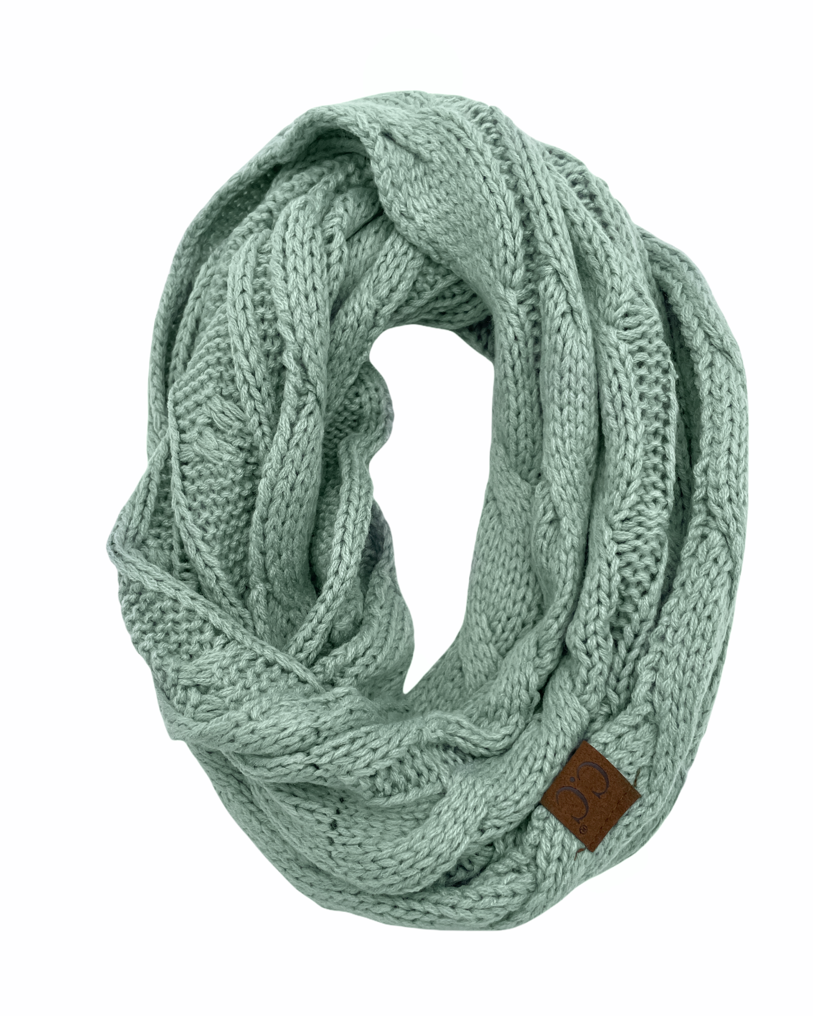 SF-800 Infinity Scarf Pale Mint