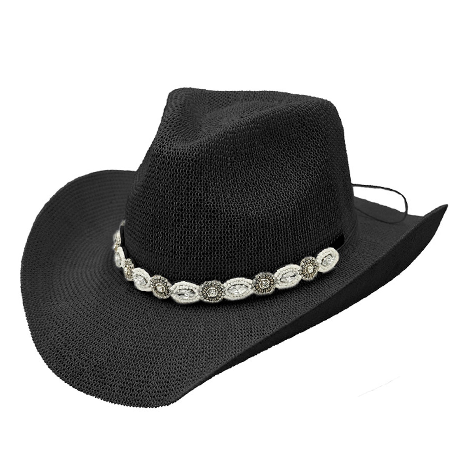 CBC-08 Cowgirl Hat Black