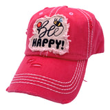 KBV-1366 Bee Happy Hot Pink