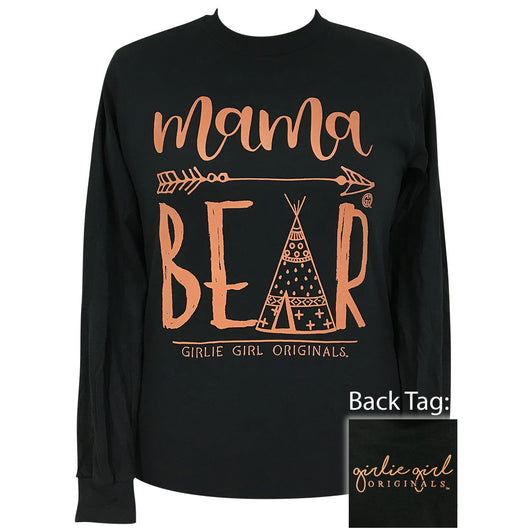 Mama Bear Teepee-Black LS-1850