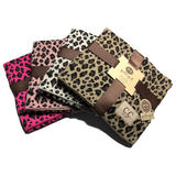 BBL-80 Leopard Baby Blanket New Candy Pink