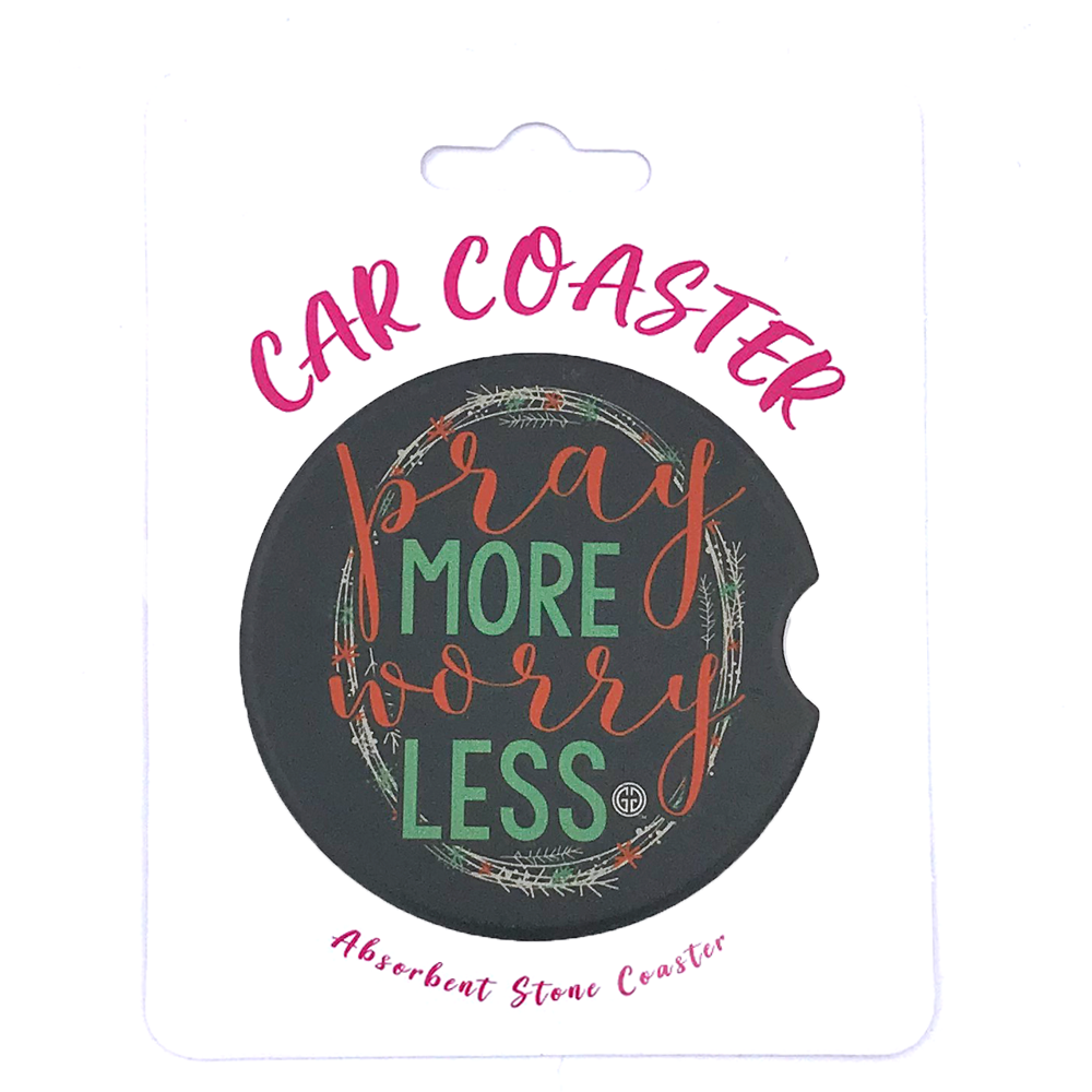 C14 - Car Coaster Pray More