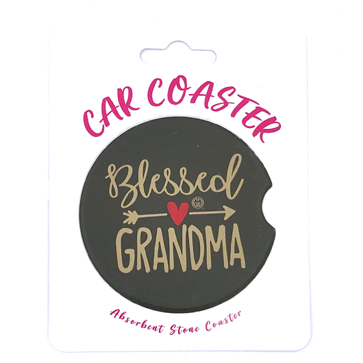 C5 - Car Coaster Blessed Grandma