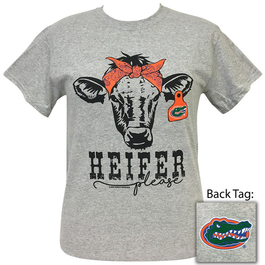 Heifer Please Florida Sports Grey SS
