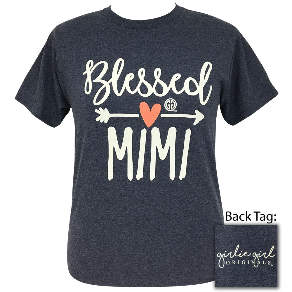 Blessed MiMi-Vintage Heather Navy SS-1945