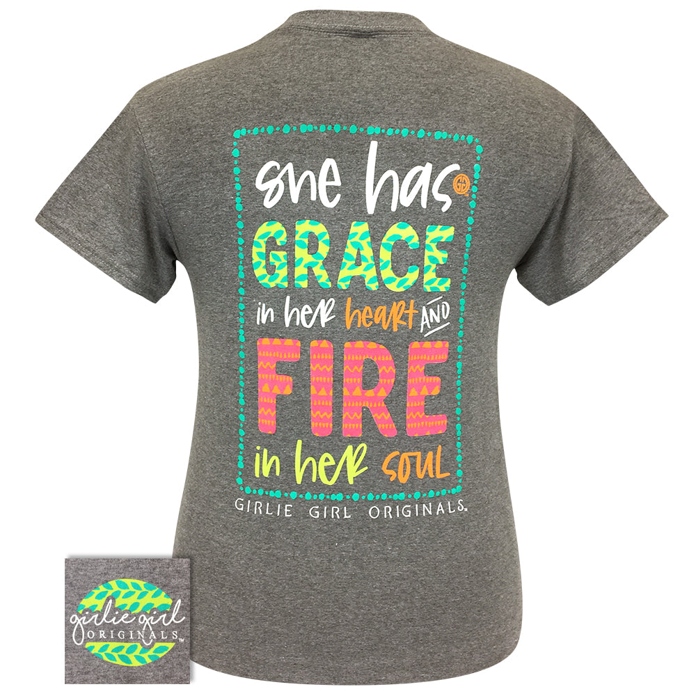 Grace and Fire-Graphite Heather SS-2239