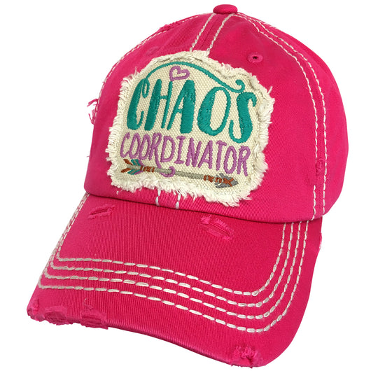 KBV-1231 Chaos Coordinator Cap Hot Pink