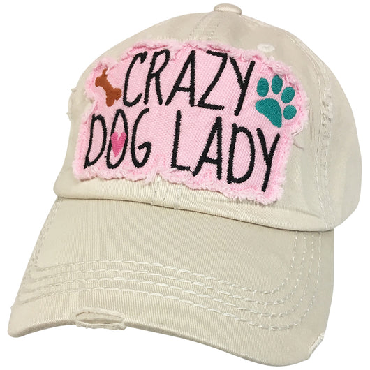 KBV-1189 Crazy Dog Lady Stone