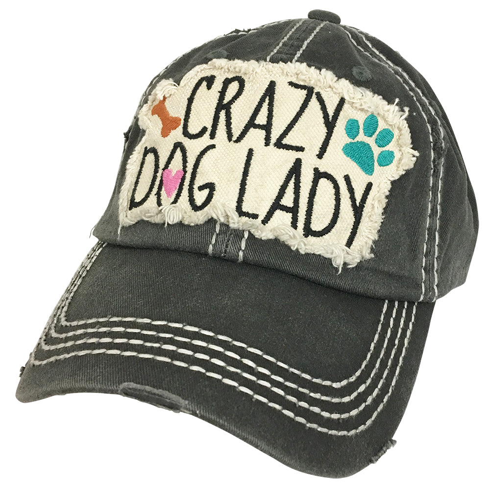 KBV-1189 Crazy Dog Lady Black