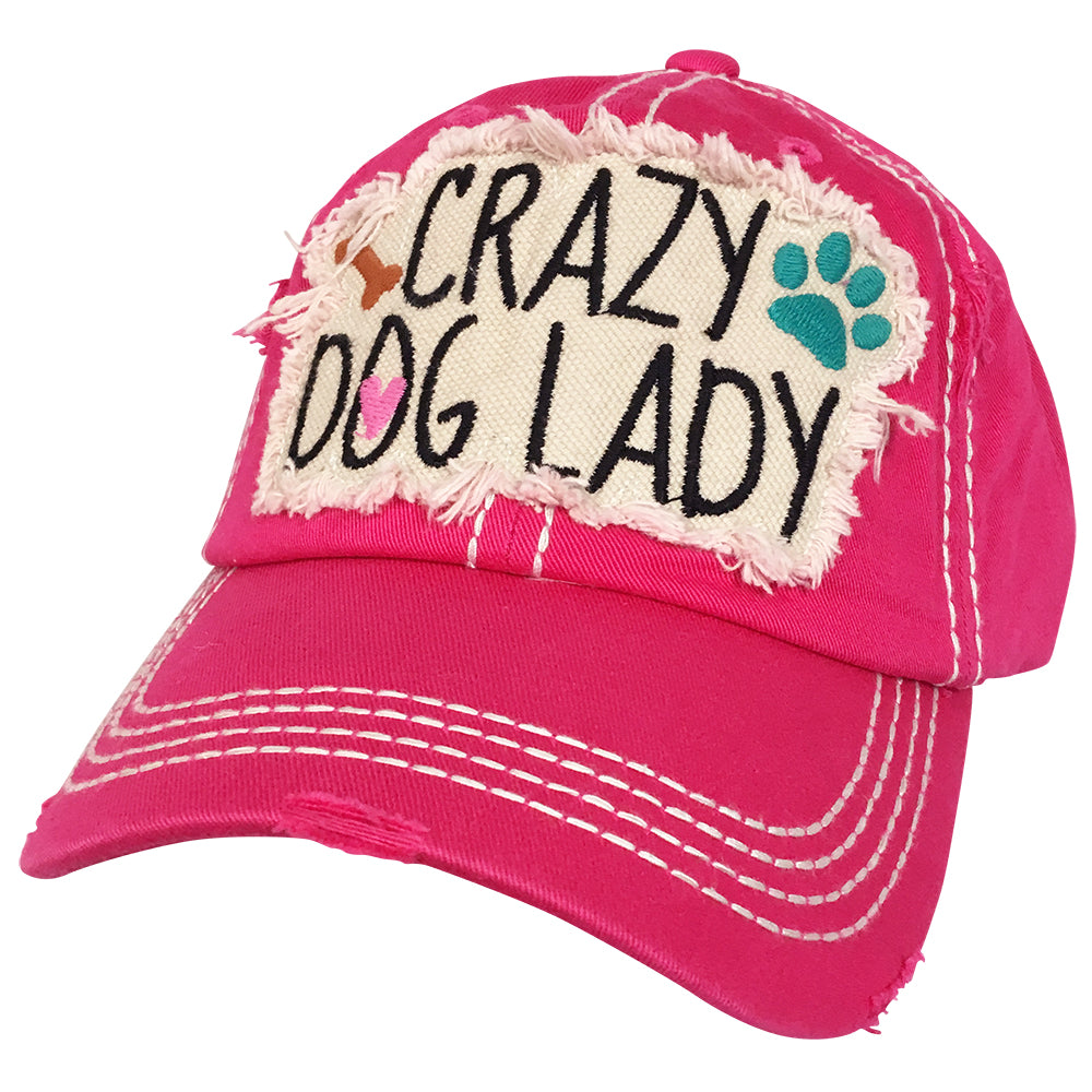 KBV-1189 Crazy Dog Lady Hot Pink