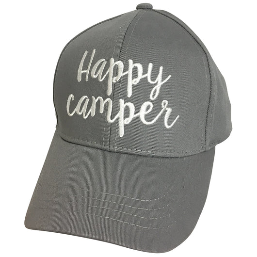 BA-2017 C.C Happy Camper Grey Cap