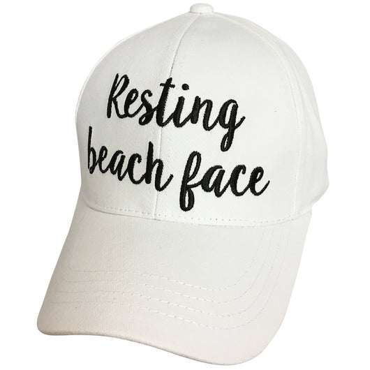 BA-2017 Resting Beach Face White