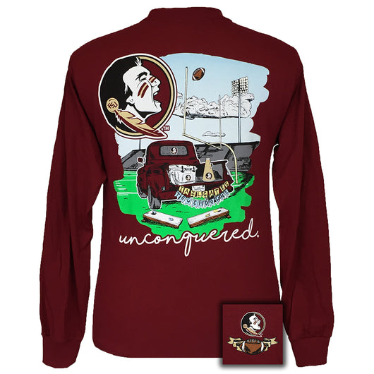 Tailgates and Touchdowns Florida State Garnet Long Sleeve
