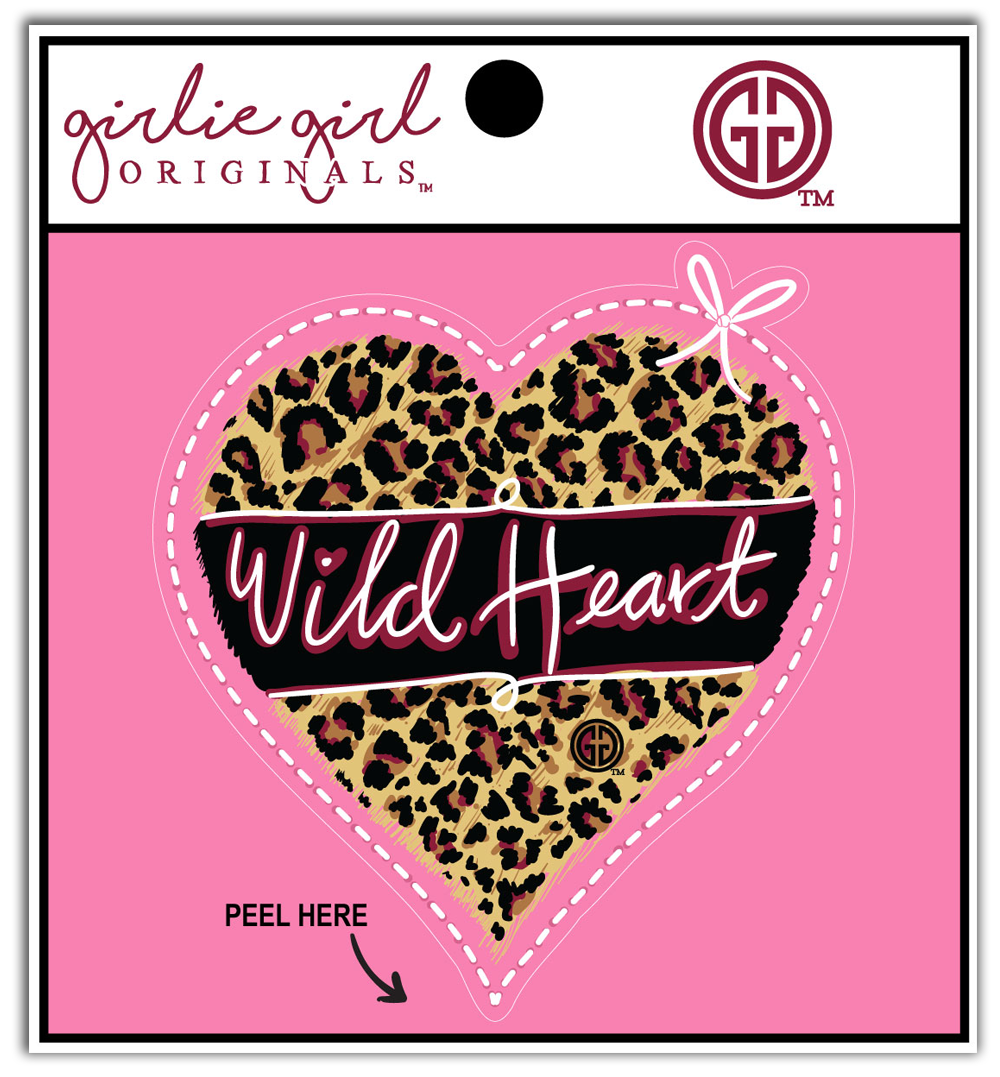 Decal/Sticker Wild Heart 2263