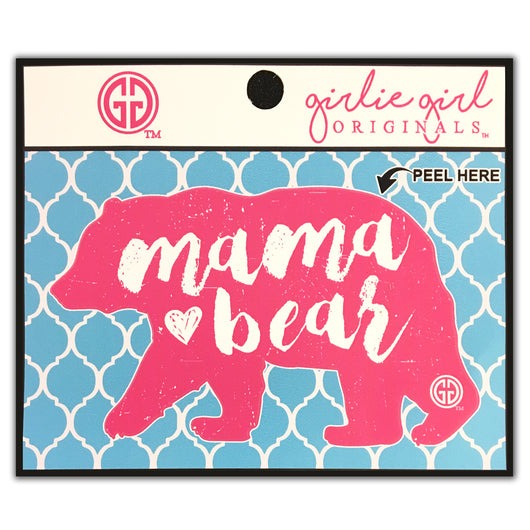 Decal/Sticker Mama Bear Pink 1644