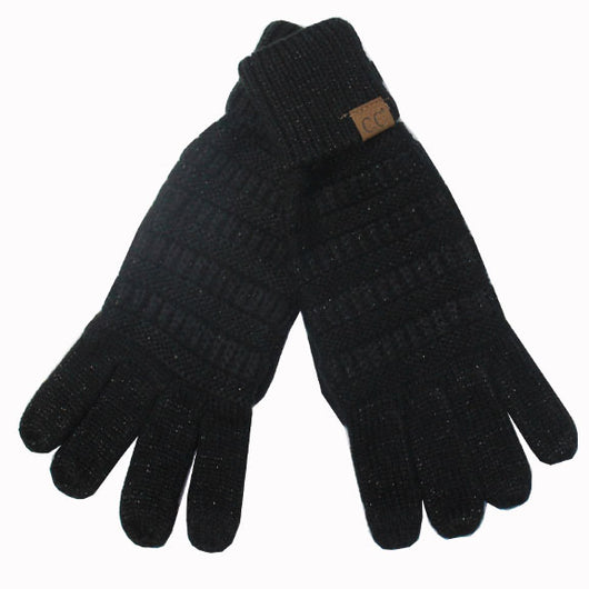G-20 C.C Metallic Black Gloves