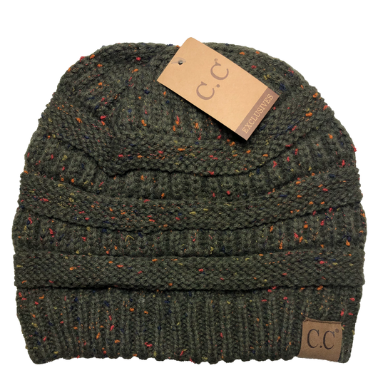 HAT-33 Speckled Beanie New Olive