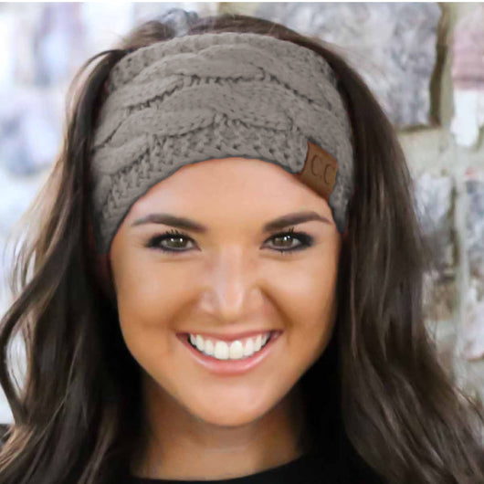 HW-20 HEADWRAP LIGHT MELANGE GREY