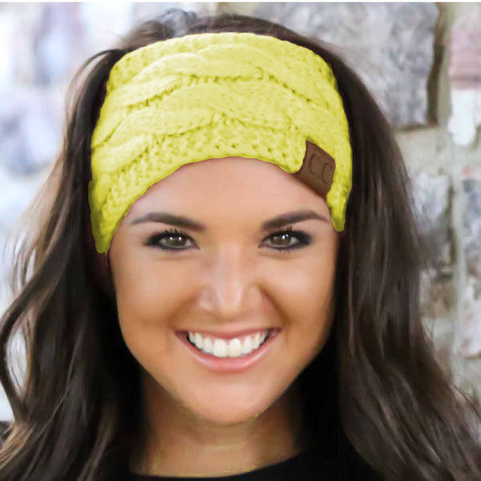 HW-20 HEADWRAP NEON YELLOW