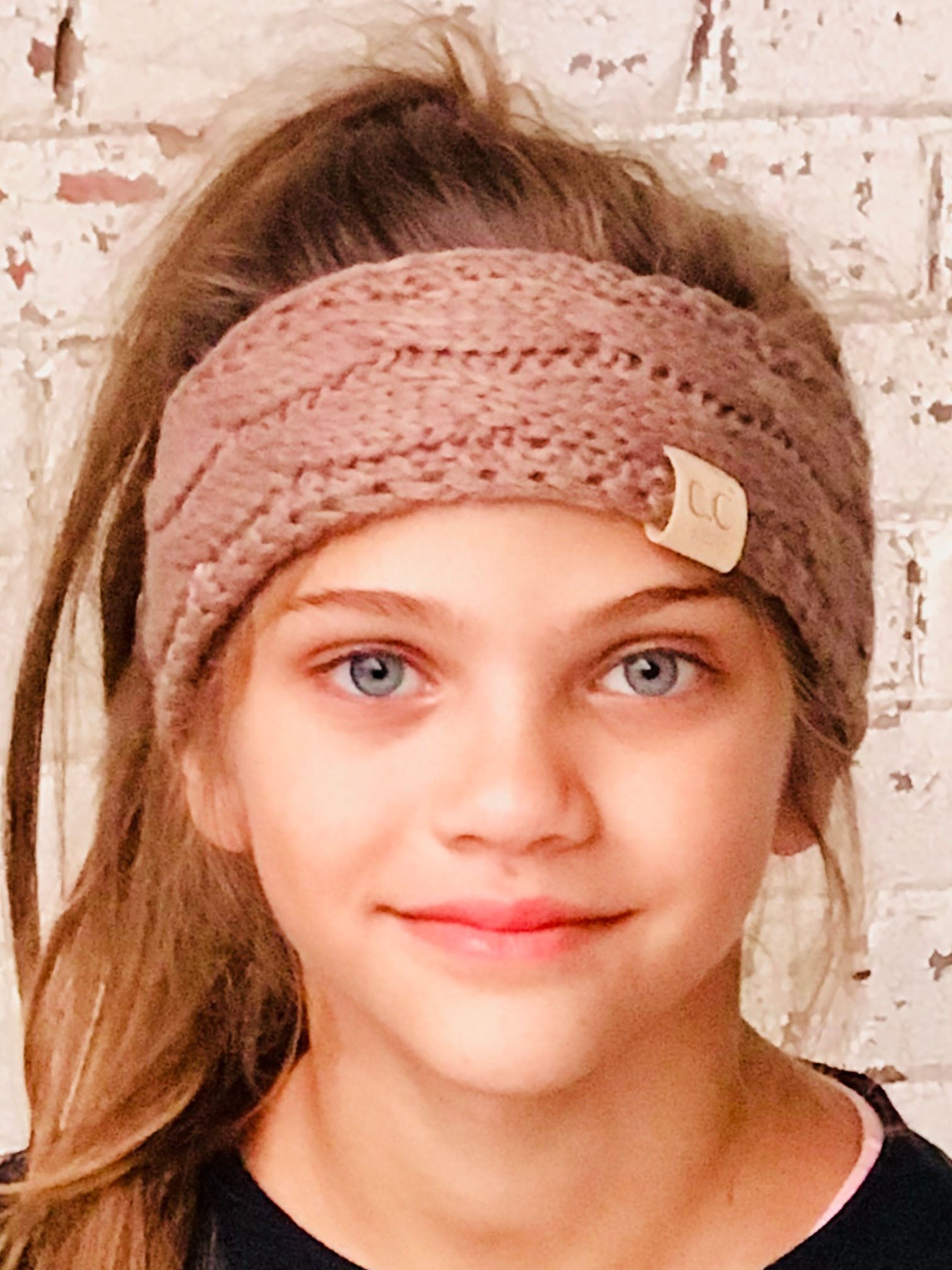 HW-20-KIDS HEADWRAP TAUPE