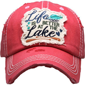 KBV-1370 Life is Better at the Lake Pink