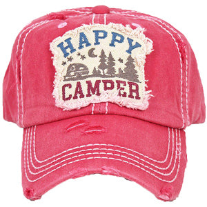 KBV-1371 Happy Camper Hot Pink