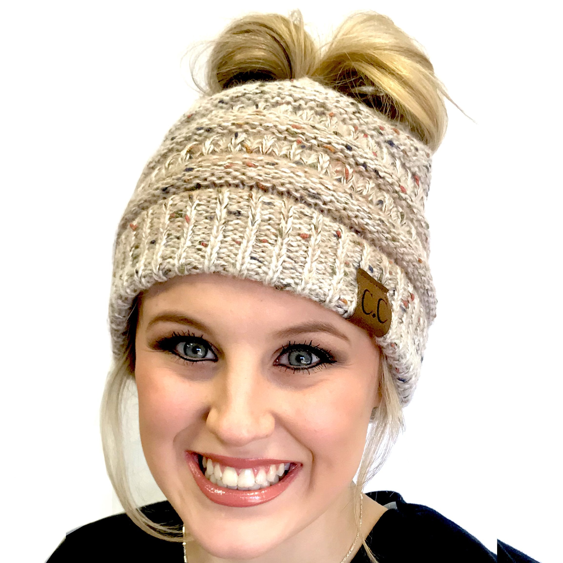 MB-817A Messy Bun Ombre Oatmeal