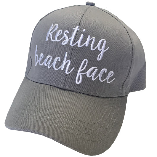 BA-2017 Resting Beach Face Grey