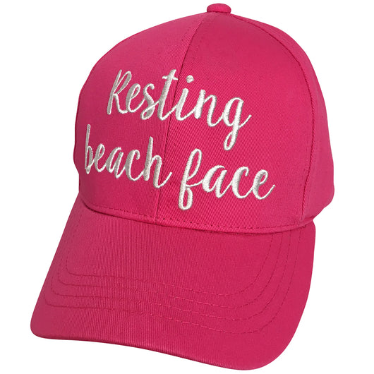 BA-2017 Resting Beach Face Hot Pink